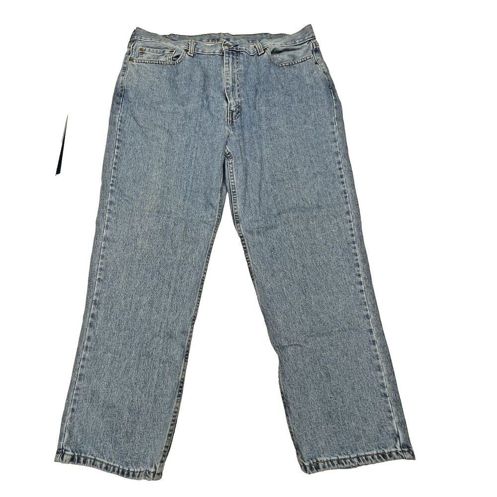 Levi's 550 Straight Leg Denim Jeans Light Wash Mens Size 40x30